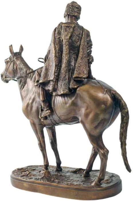 Bronze sculpture "Circassian herdsman"