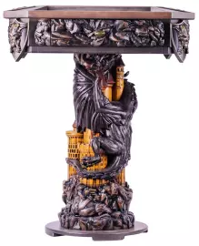 Шахматный стол из бука "Дракон"