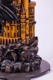 Шахматный стол из бука "Дракон"