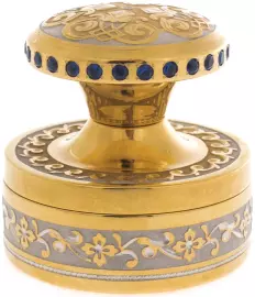 The "Gift" seal (blue)