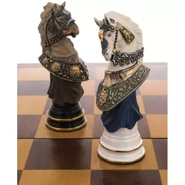 Porcelain chess "Tournament"