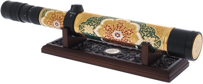 Telescope "Oriental ornament" (on a stand)