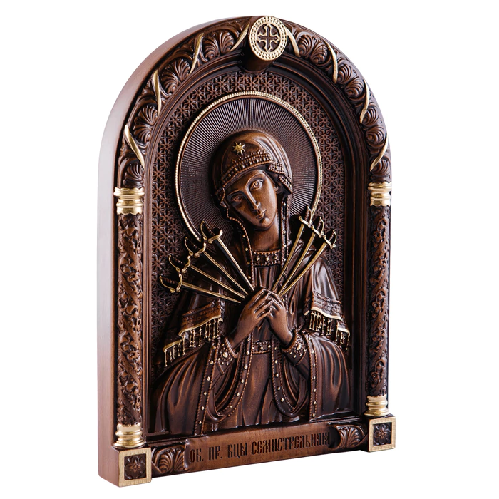 Icon made of beech "Semistrelnaya"