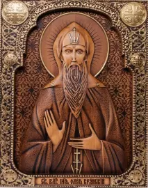 Икона из бука "Олег Брянский"