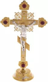 Крест украшенный "Спаси и сохрани"