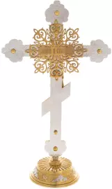 Крест украшенный "Спаси и сохрани"