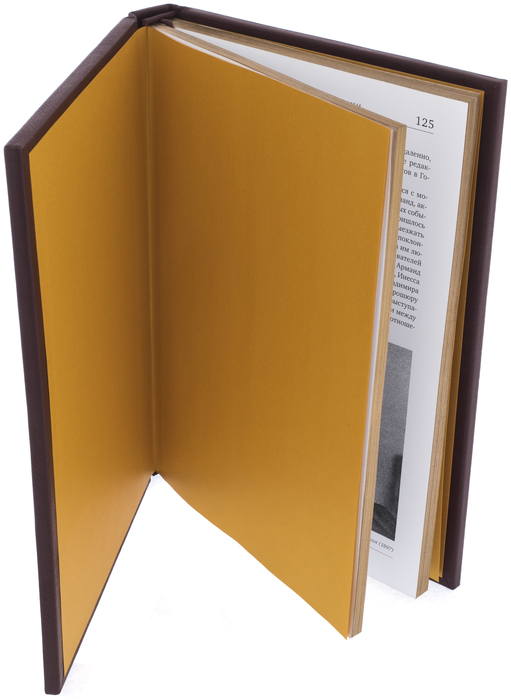 Leather-bound book "Russians who changed the world" in a box
