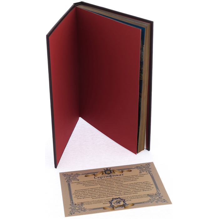 Leather-bound book "Photo Album Moscow"