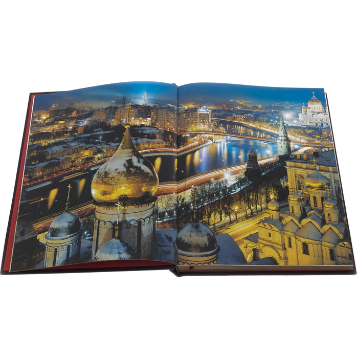 Leather-bound book "Photo Album Moscow"