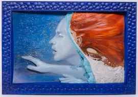 Linden panel "Woman on the water"