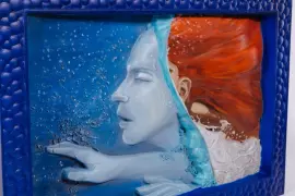 Linden panel "Woman on the water"