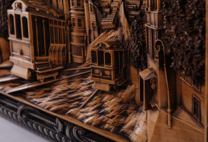 Panels of beech "San Francisco"