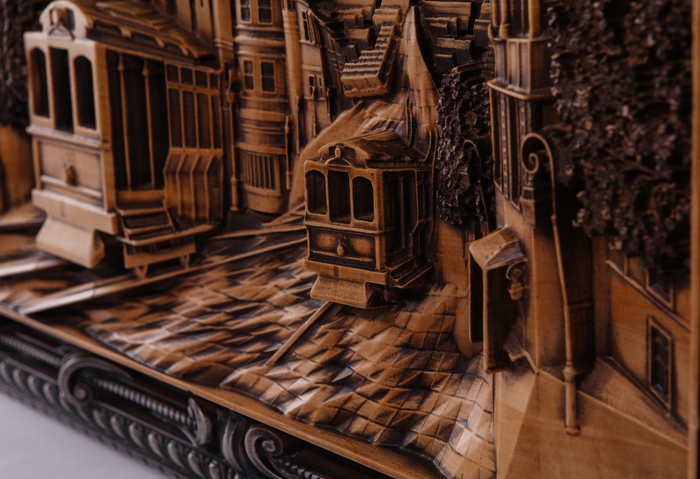 Panels of beech "San Francisco"