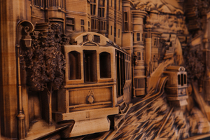 Panels of beech "San Francisco"