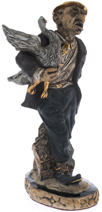 Porcelain statuette "Panikovsky"