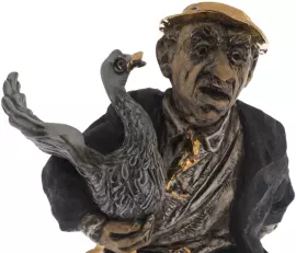 Porcelain statuette "Panikovsky"