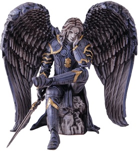 Beech statuette "Heavenly Warrior"