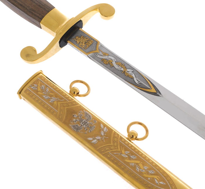 Ceremonial dirk "Coat of Arms of the Russian Federation" Zlatoust
