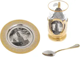 Чайный набор "Москва" Златоуст