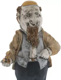 Статуэтка фарфоровая "Еврей банкир"