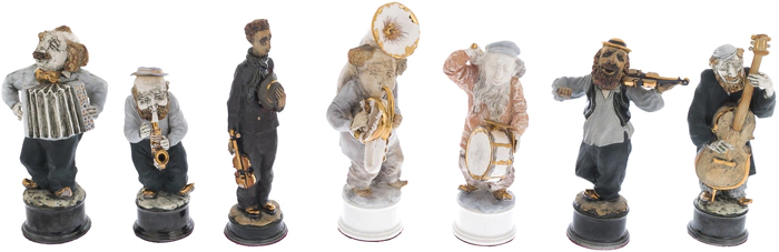 Porcelain figurine "The Jew Banker"