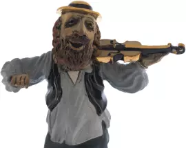 Porcelain figurine "The Jewish violinist"
