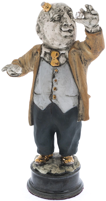 Porcelain figurine "Jew jeweler"