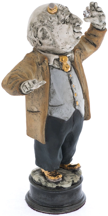 Porcelain figurine "Jew jeweler"