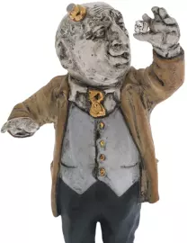 Статуэтка фарфоровая "Еврей ювелир"