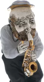 Статуэтка фарфоровая "Еврей трубач"