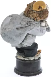 Porcelain figurine "The Jew is a miser with a bag"