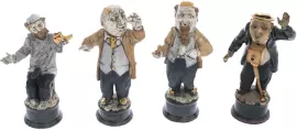 Porcelain figurine "The Jew is a miser with a bag"
