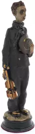Статуэтка фарфоровая "Еврей грустный скрипач"