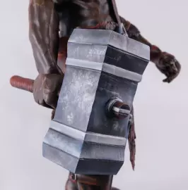 Statuette made of beech "Orc"