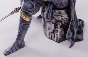 Beech statuette "Heavenly Warrior"
