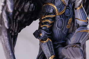 Beech statuette "Heavenly Warrior"