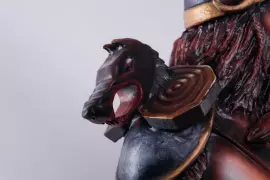 Статуэтка из бука "Викинг"