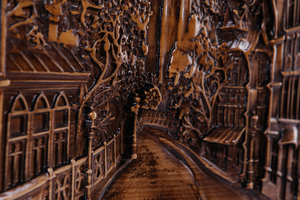 Beech panel "Street"