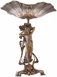 Ваза для фруктов "Пастушка"