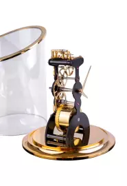 Exclusive table clock "L'Epée La Tour Russian Time" limited collection (gold)