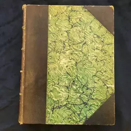 The book "Histoire de la Banque de France" signed by Gabriel Ramona