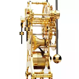 Comitti The Navigator table clock (gold)