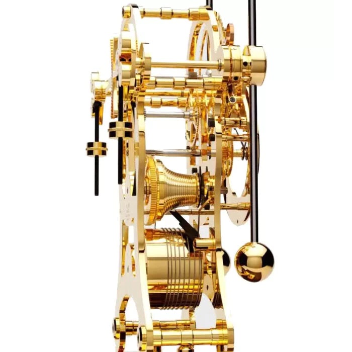 Comitti The Navigator table clock (gold)