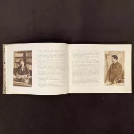 Книга "The Soviet Worker", Moscow and Leningrad, 1939 г.