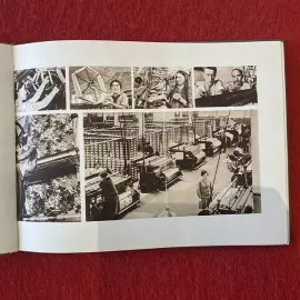 Книга "The Soviet Worker", Moscow and Leningrad, 1939 г.