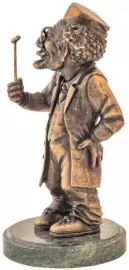 Статуэтка бронзовая "Врач невролог"