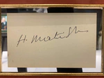 Autograph by Henri Matisse