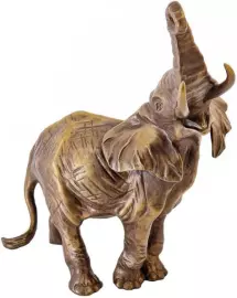 Скульптура бронзовая "Слон №4"