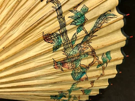 An umbrella from the personal Japanese collection of singer John Lennon, The Beatles