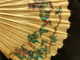An umbrella from the personal Japanese collection of singer John Lennon, The Beatles